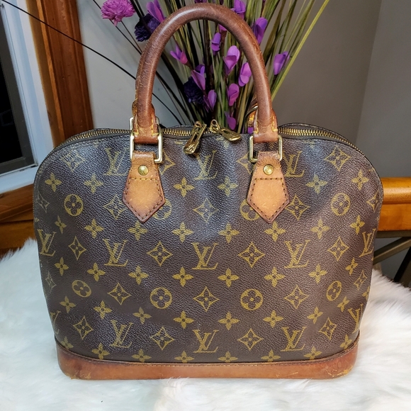 LOUIS VUITTON🌺AUTHENTIC VINTAGE ALMA - Picture 2 of 16